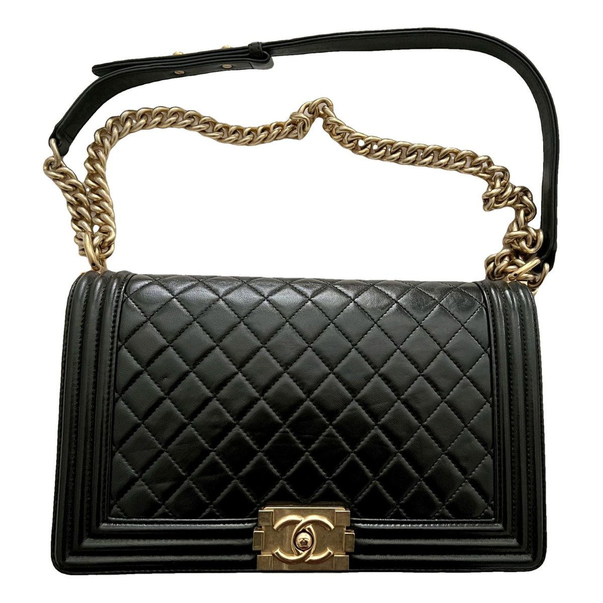 Boy leather crossbody bag