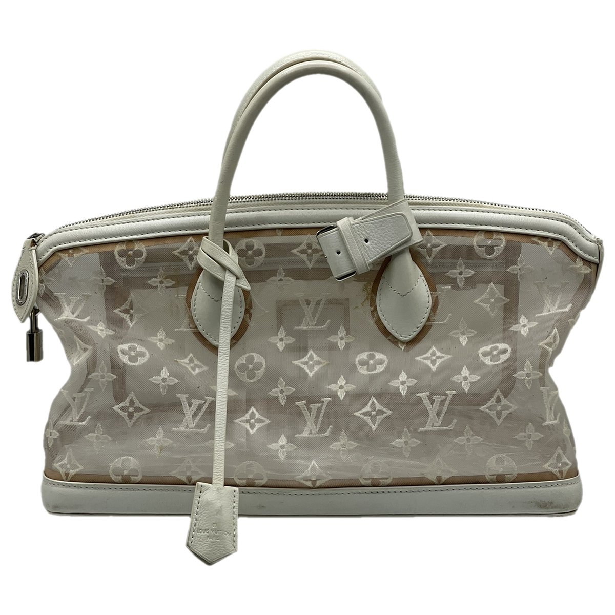 Lockit leather satchel
