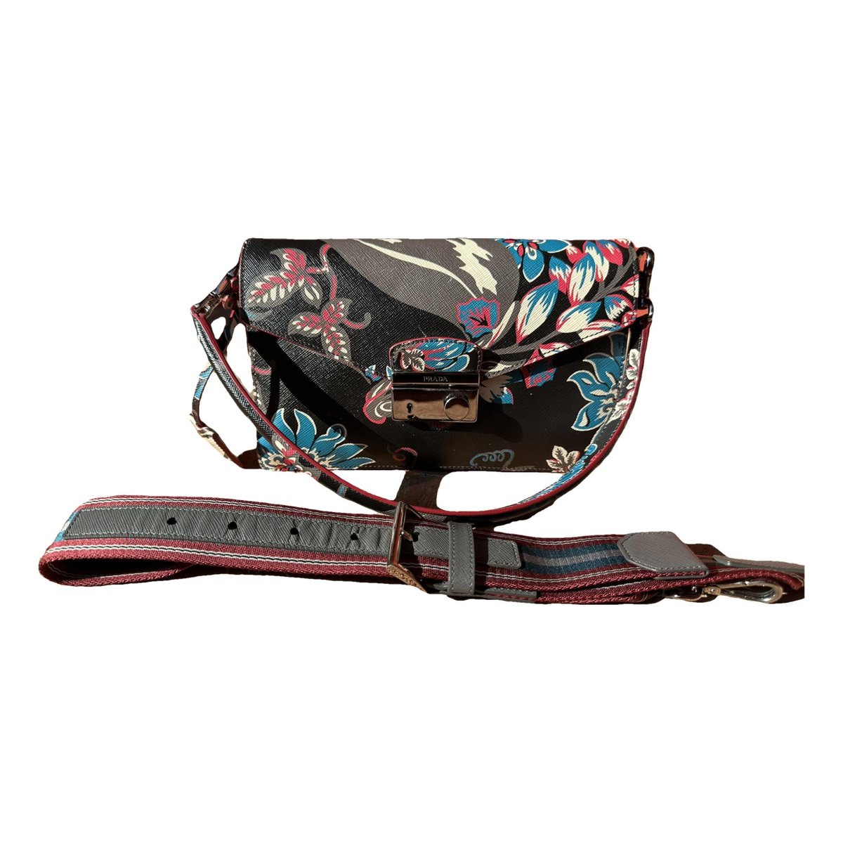 Sound leather crossbody bag