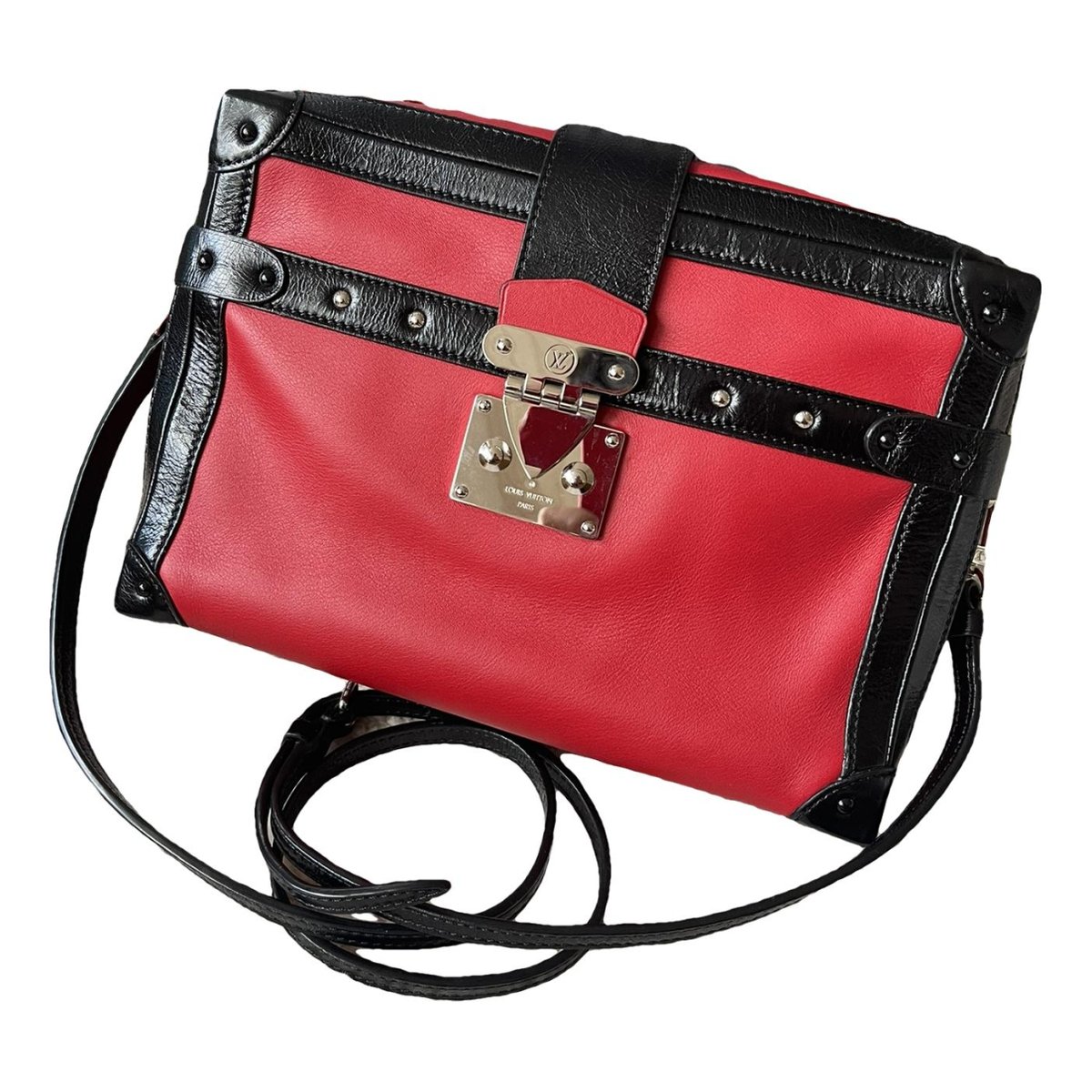 Pochette Trunk leather bag