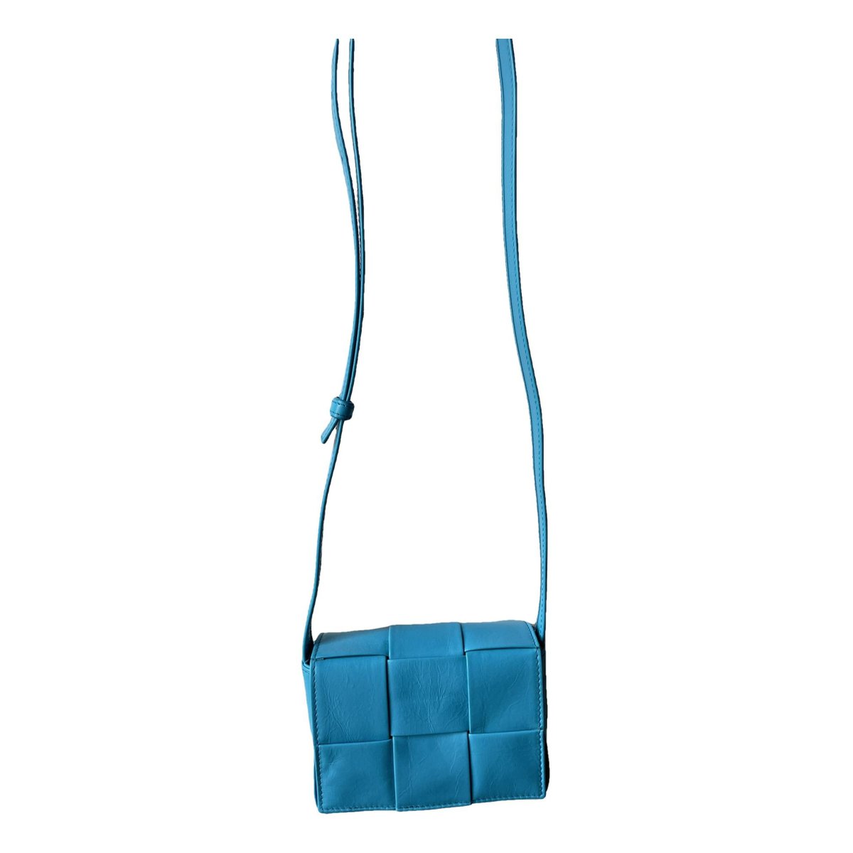 Cassette leather handbag