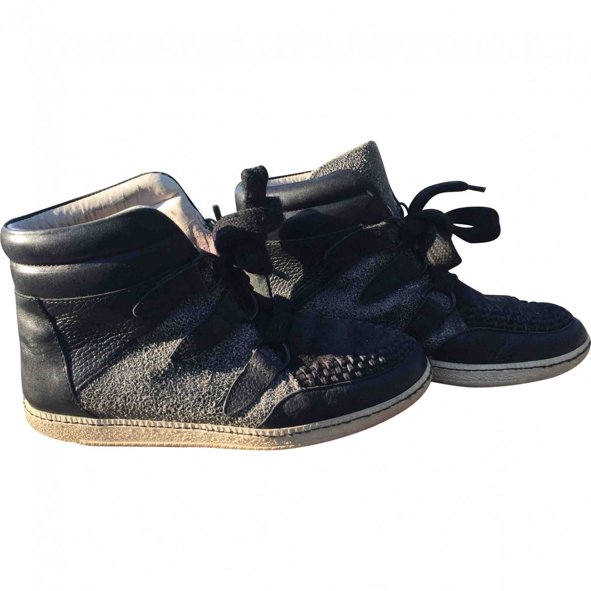 Albatorock leather trainers