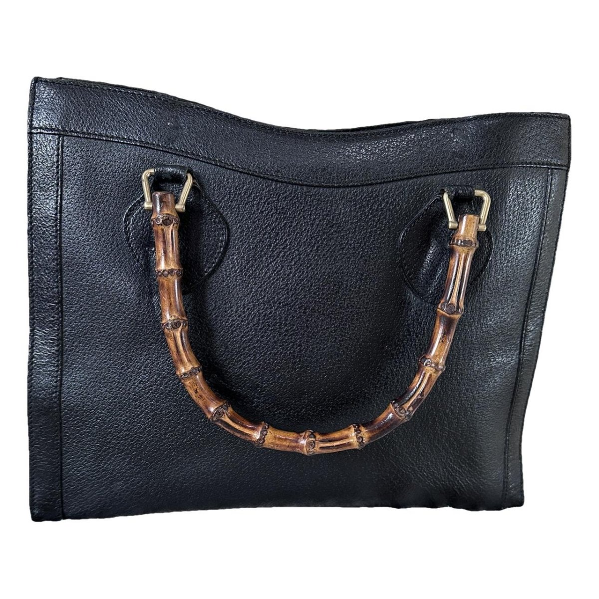 Diana Bamboo leather tote