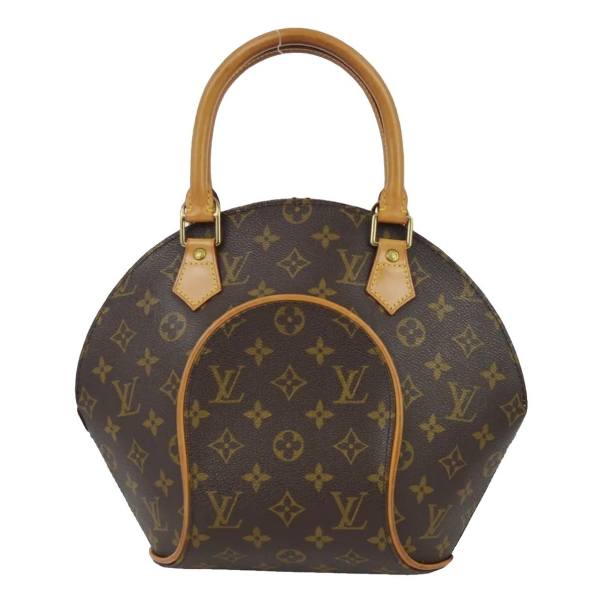 Ellipse cloth handbag