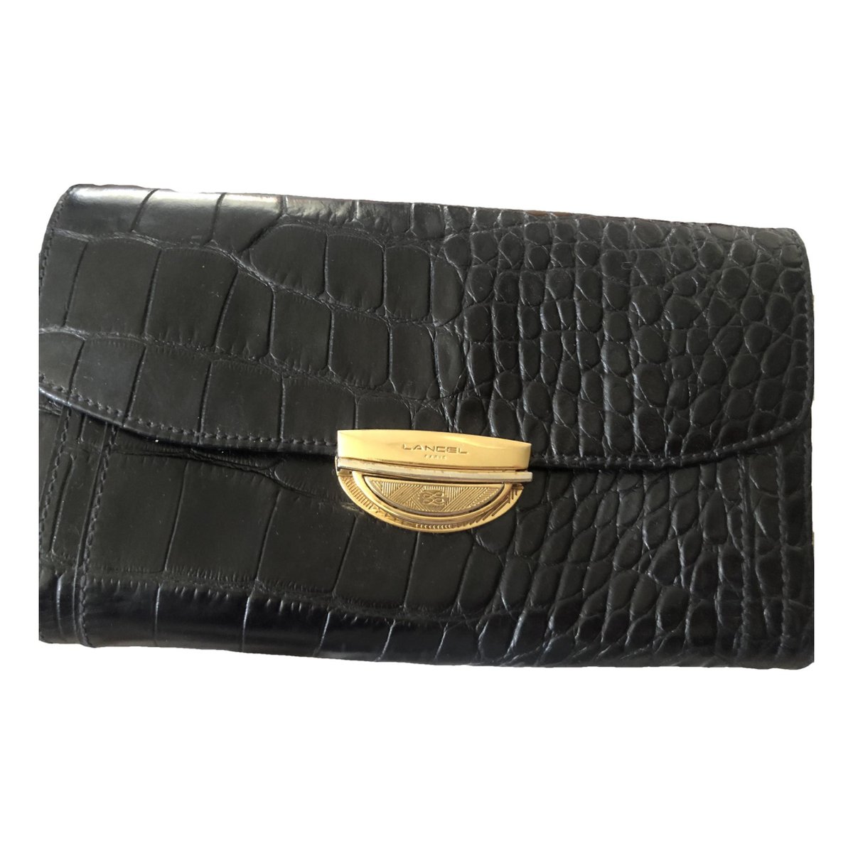 Mademoiselle Adjani leather clutch