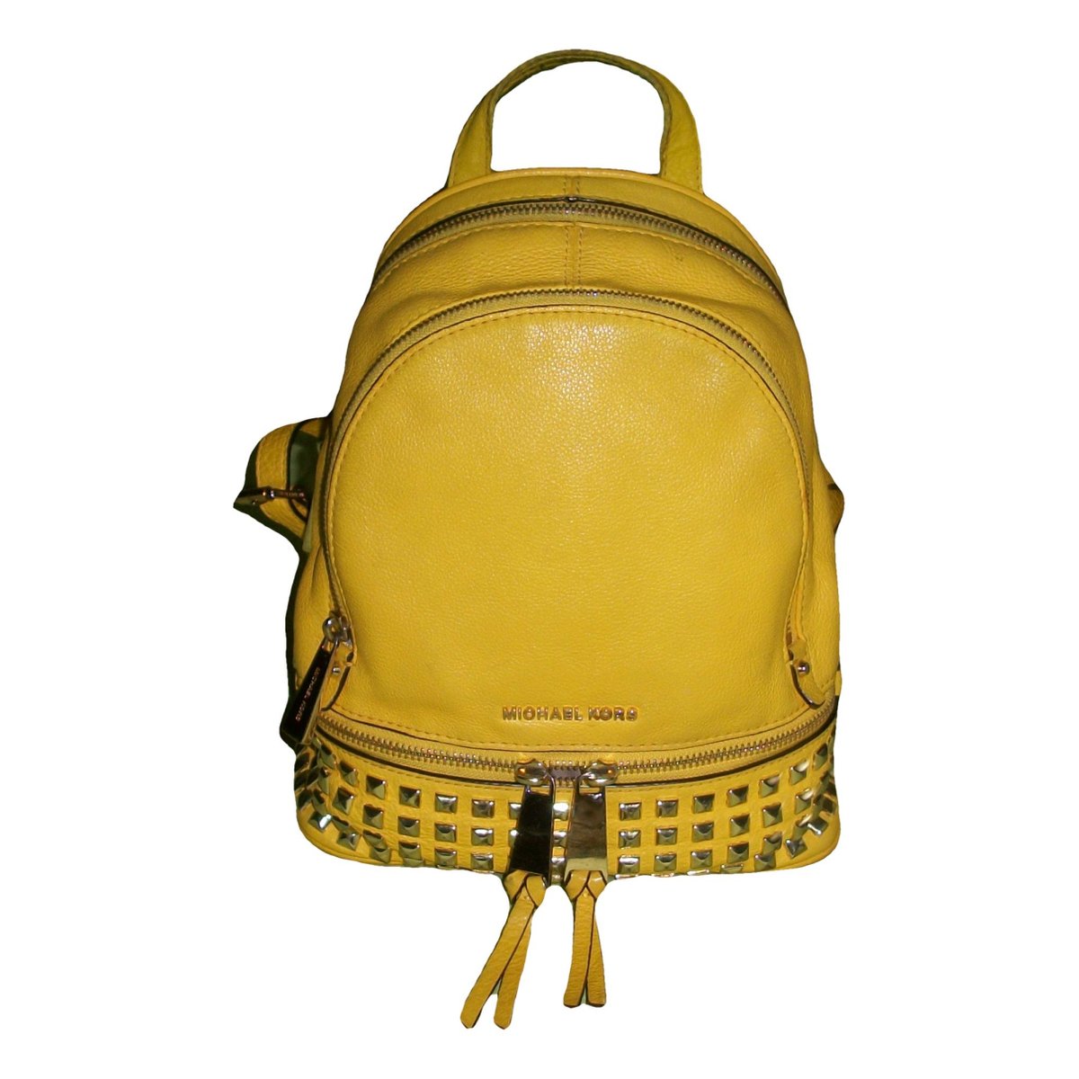 Rhea leather backpack