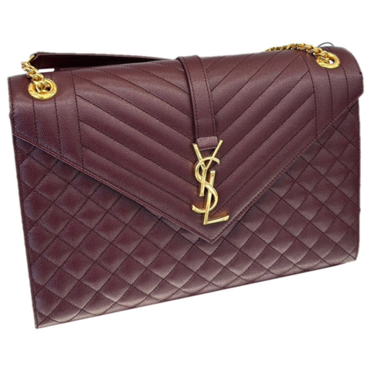 Envelope leather crossbody bag