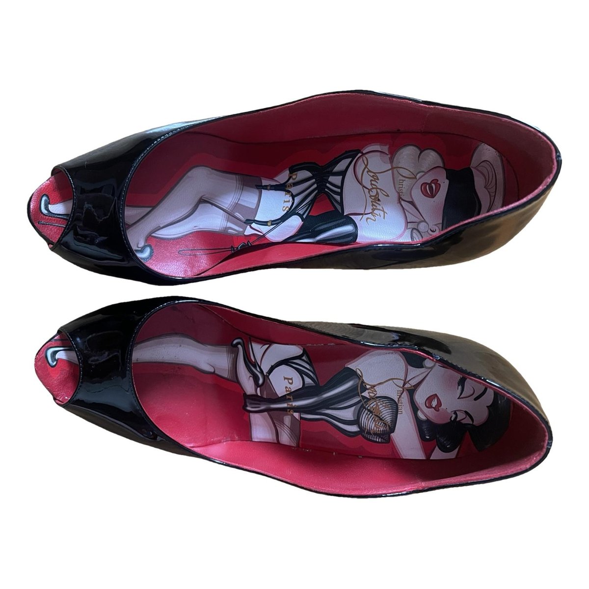 Hot Chick vinyl heels