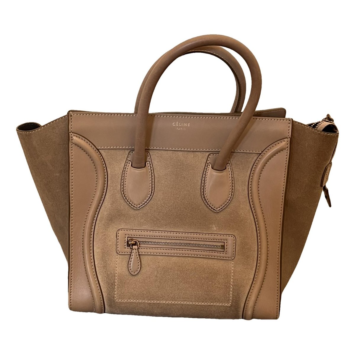 Luggage leather handbag