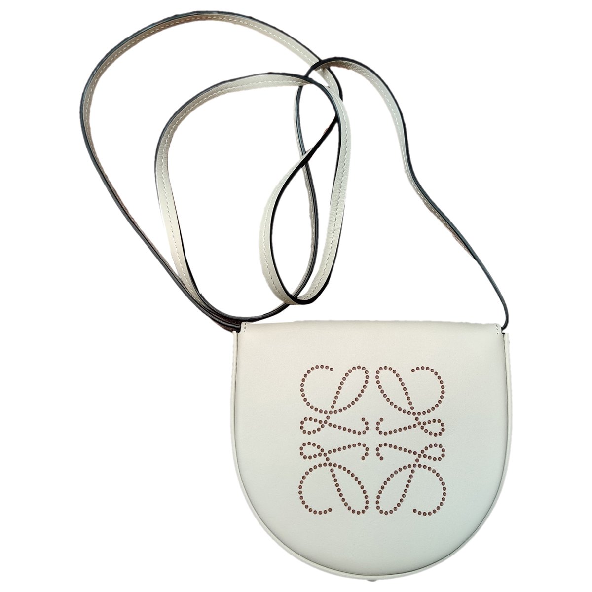 Heel leather mini bag