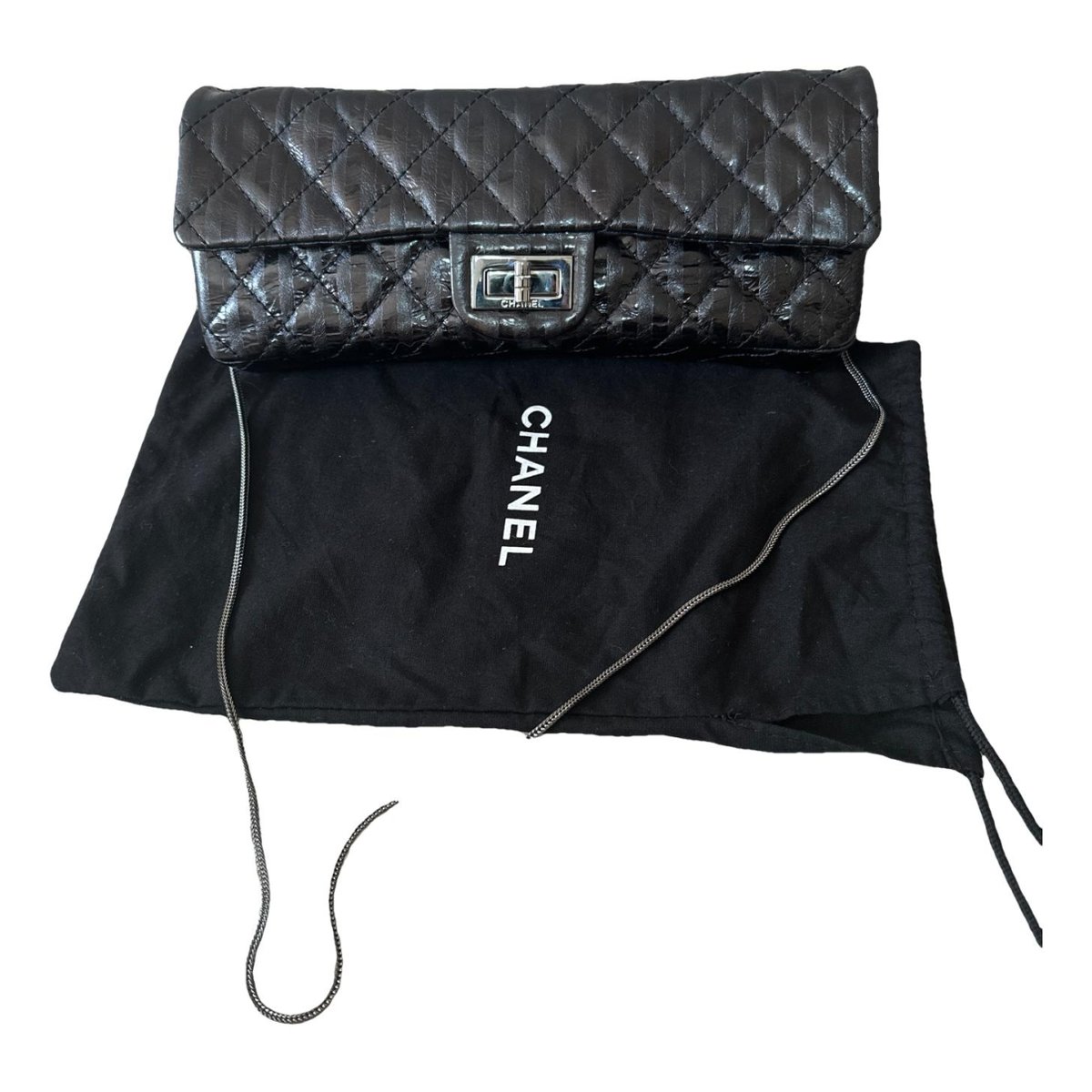 2.55 Long leather handbag