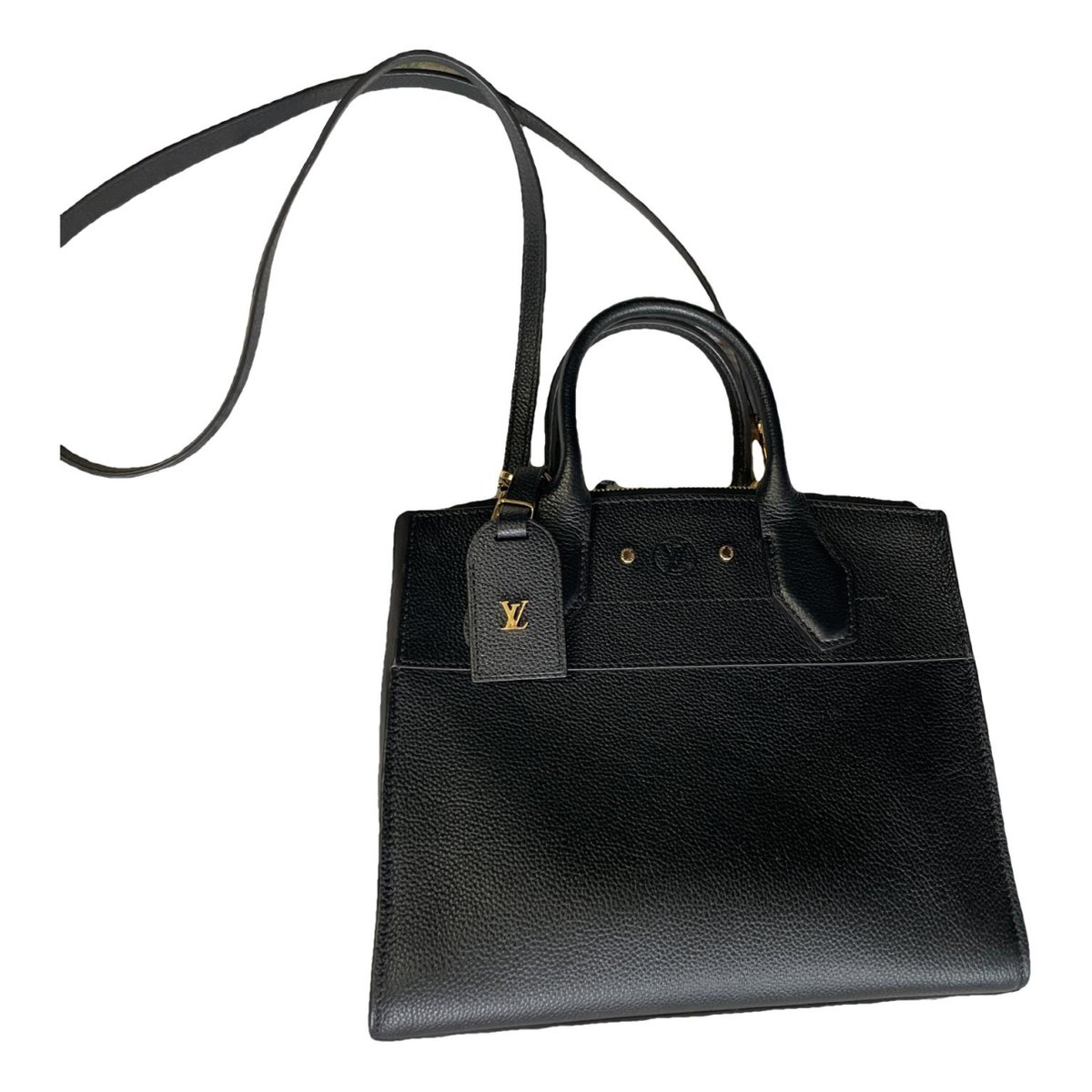 Lockme leather handbag