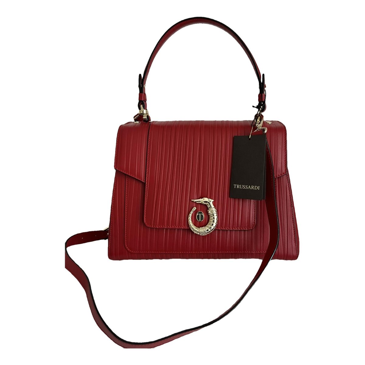 Leather crossbody bag