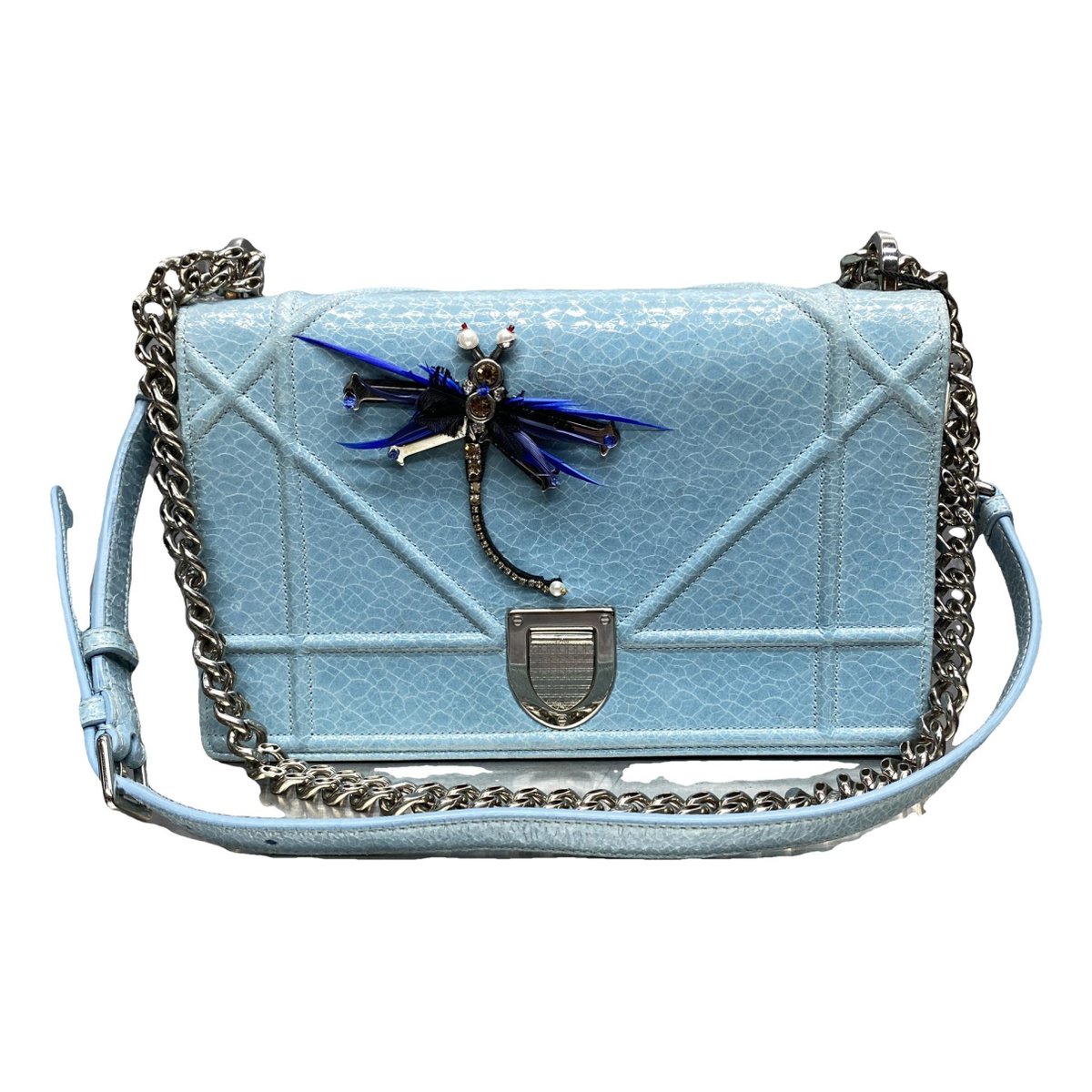 Diorama leather crossbody bag