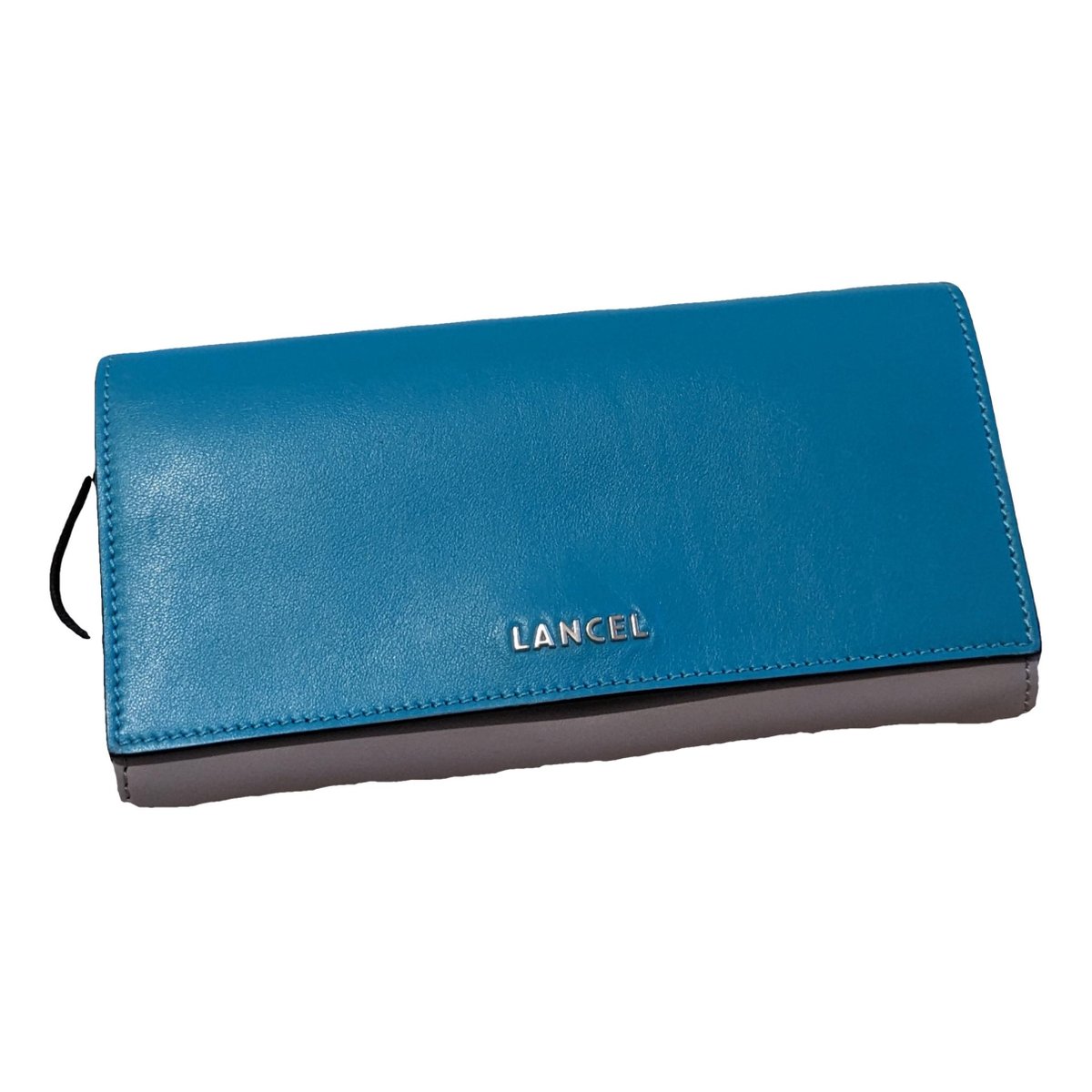 Lettrines leather wallet