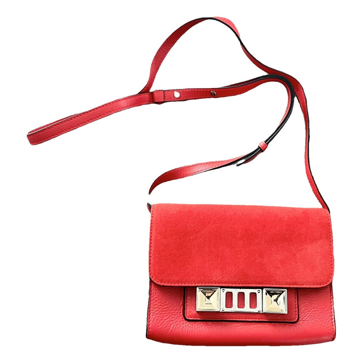 PS11 leather crossbody bag