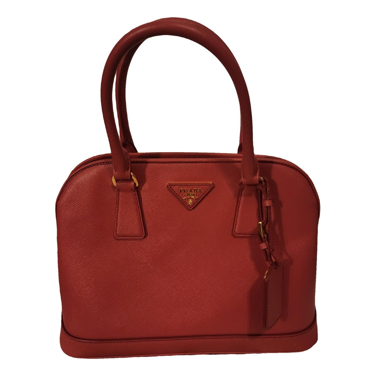 Promenade leather handbag