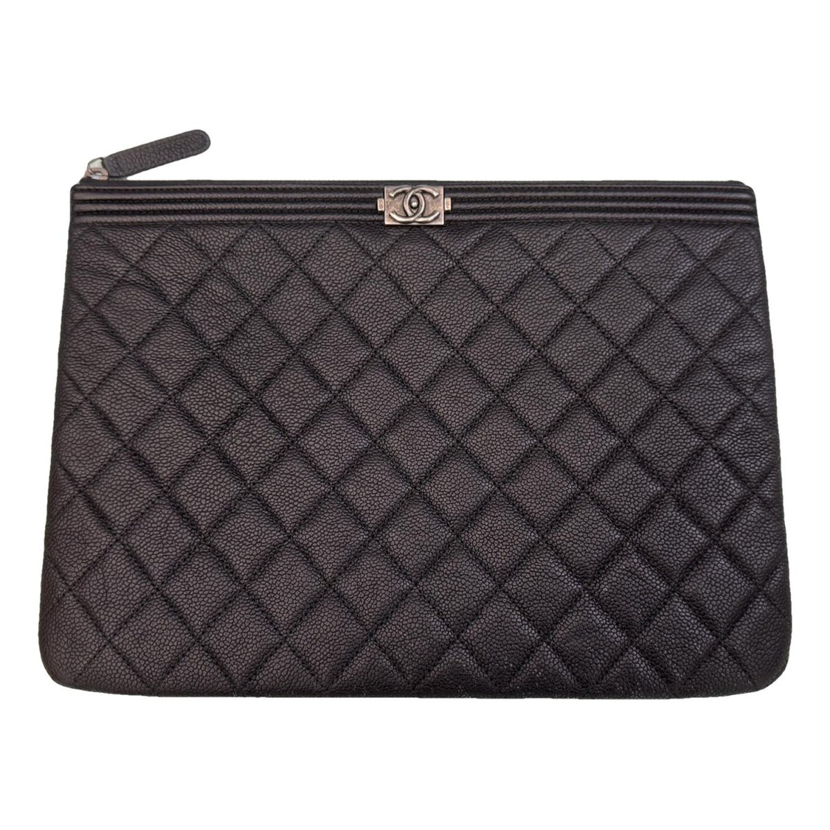Timeless/Classique leather clutch bag