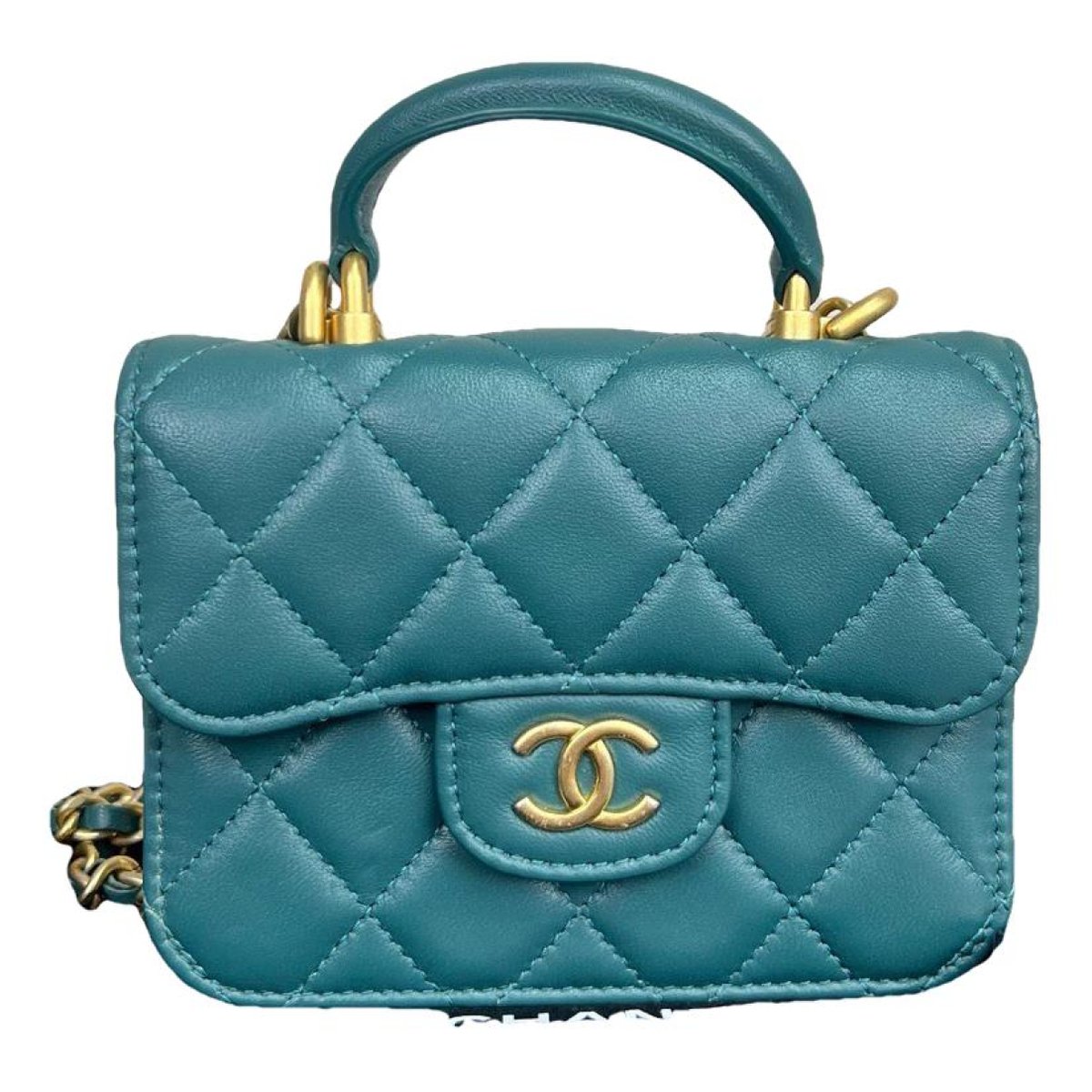 Timeless Classique Top Handle leather handbag