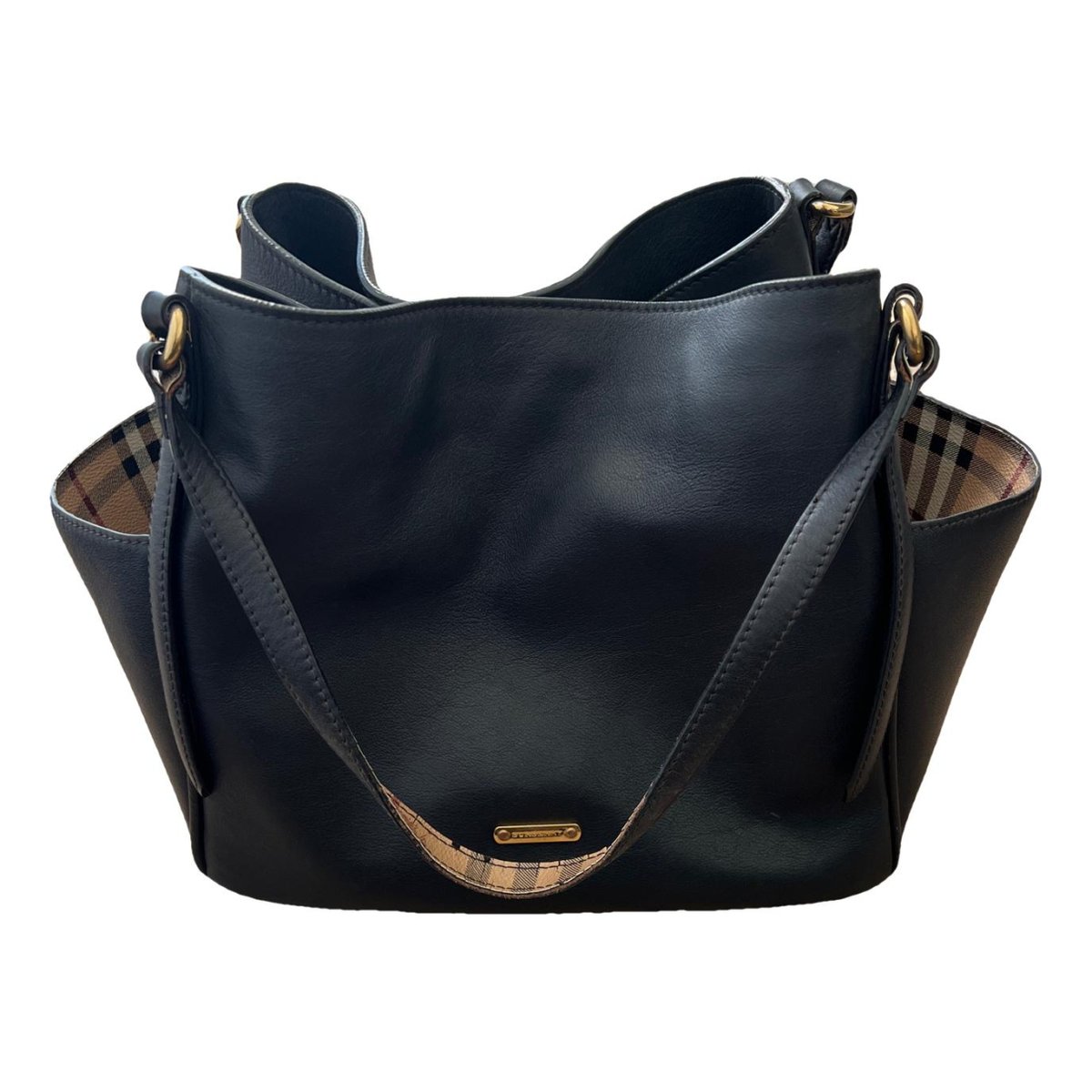 Woodbury leather handbag