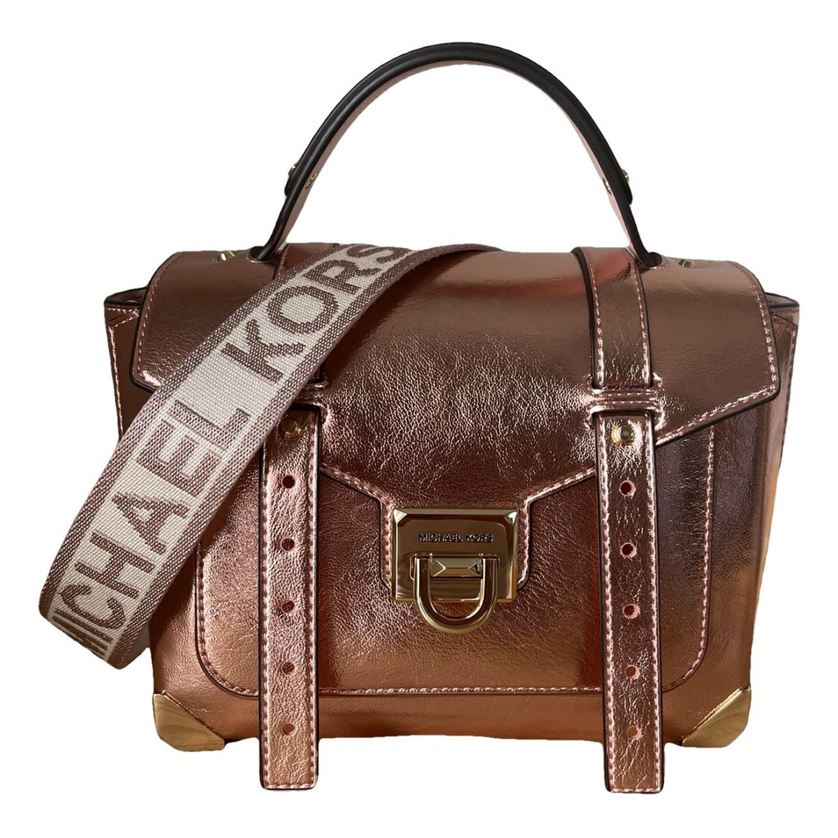 Manhattan leather satchel