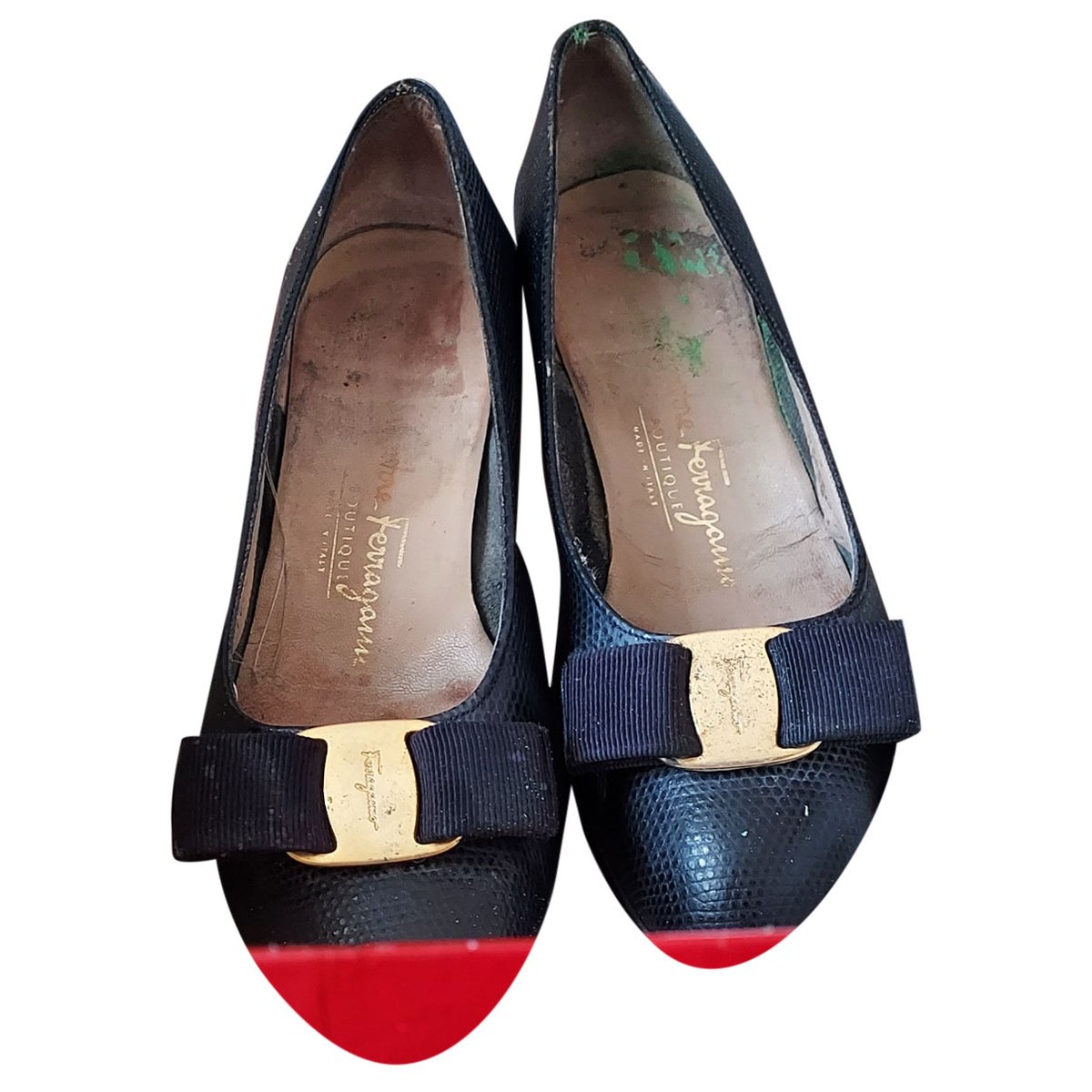 Vara leather ballet flats