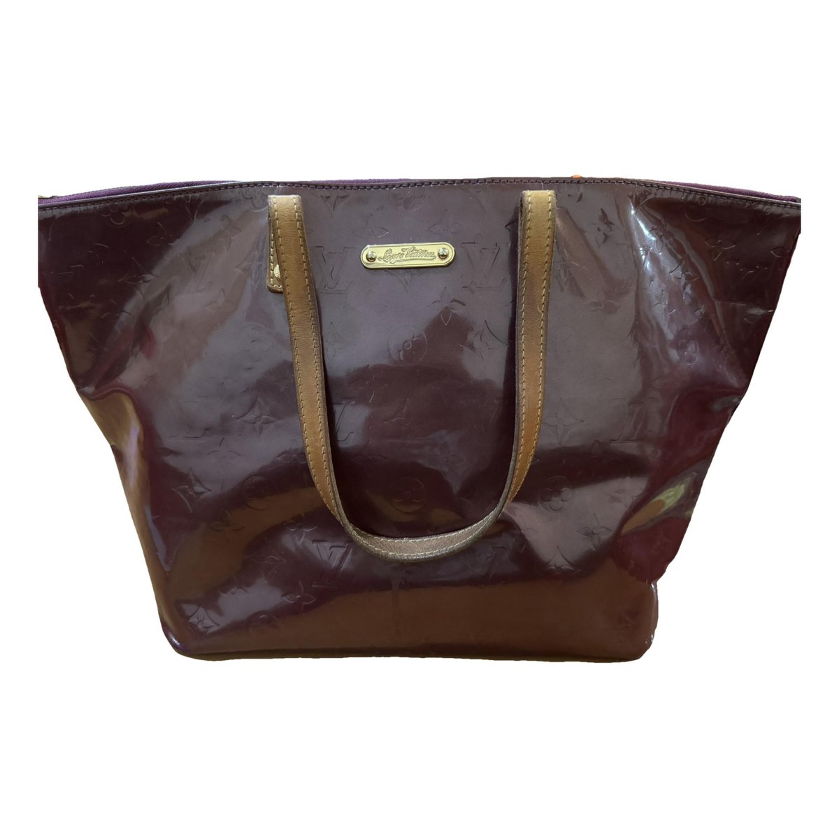 Bellevue patent leather tote