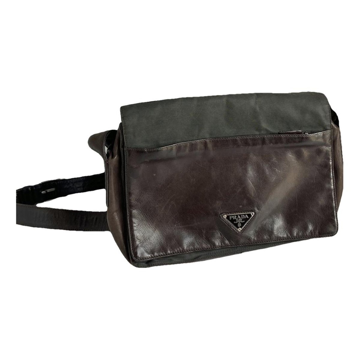 Prada Pocket leather mini bag