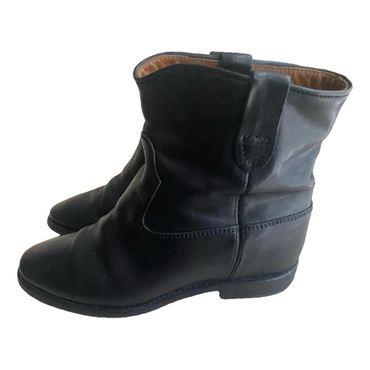 Crisi leather ankle boots