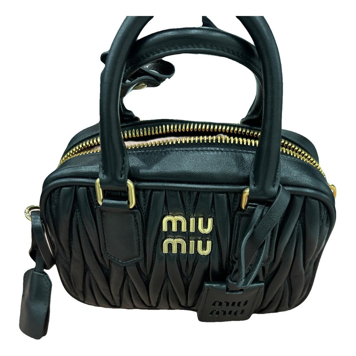 Arcadie leather handbag