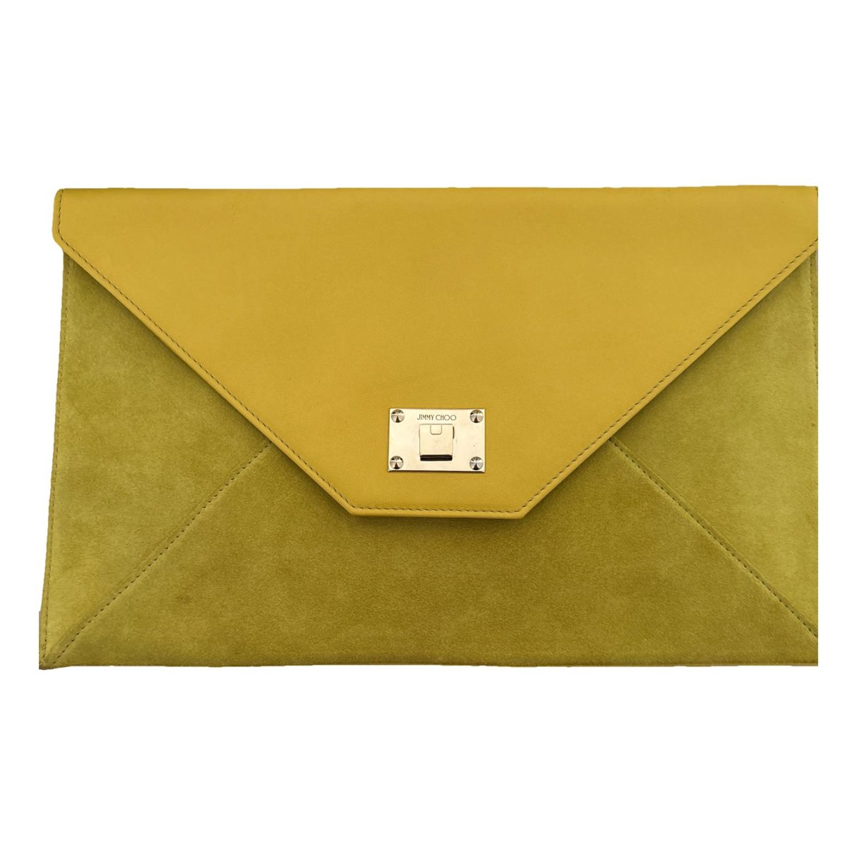 Rosetta leather clutch bag