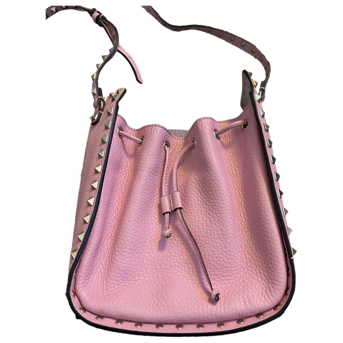 Micro Rockstud leather crossbody bag