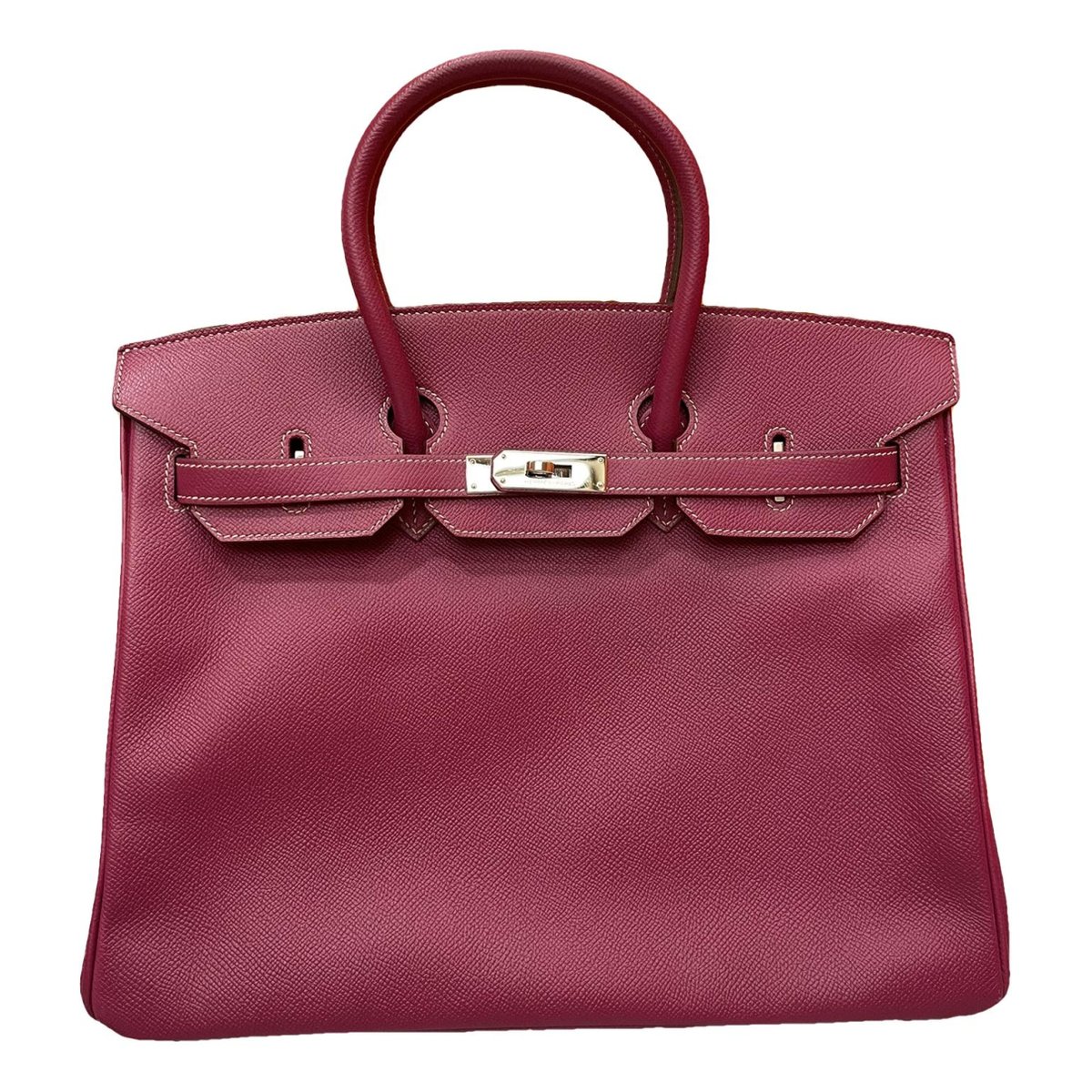 Birkin 35 leather handbag