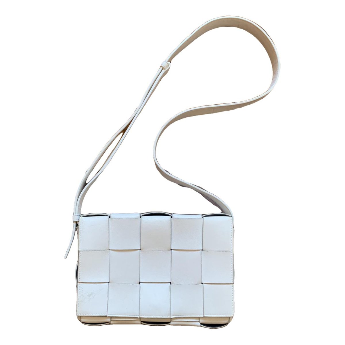 Cassette leather crossbody bag
