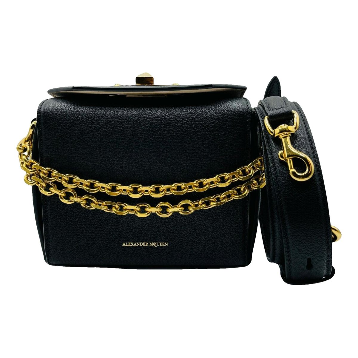 Box 16 leather crossbody bag