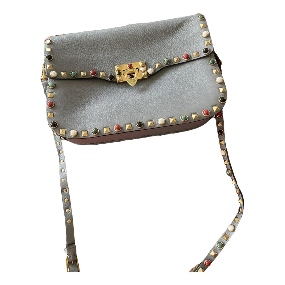 Vavavoom leather clutch bag