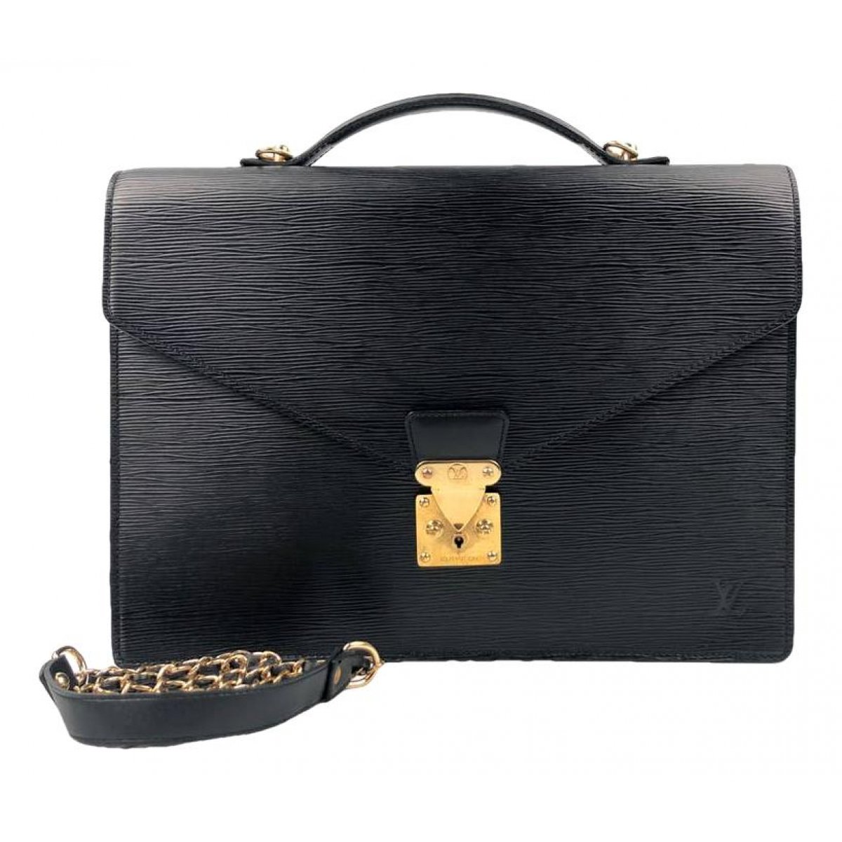 Porte Documents Voyage leather satchel