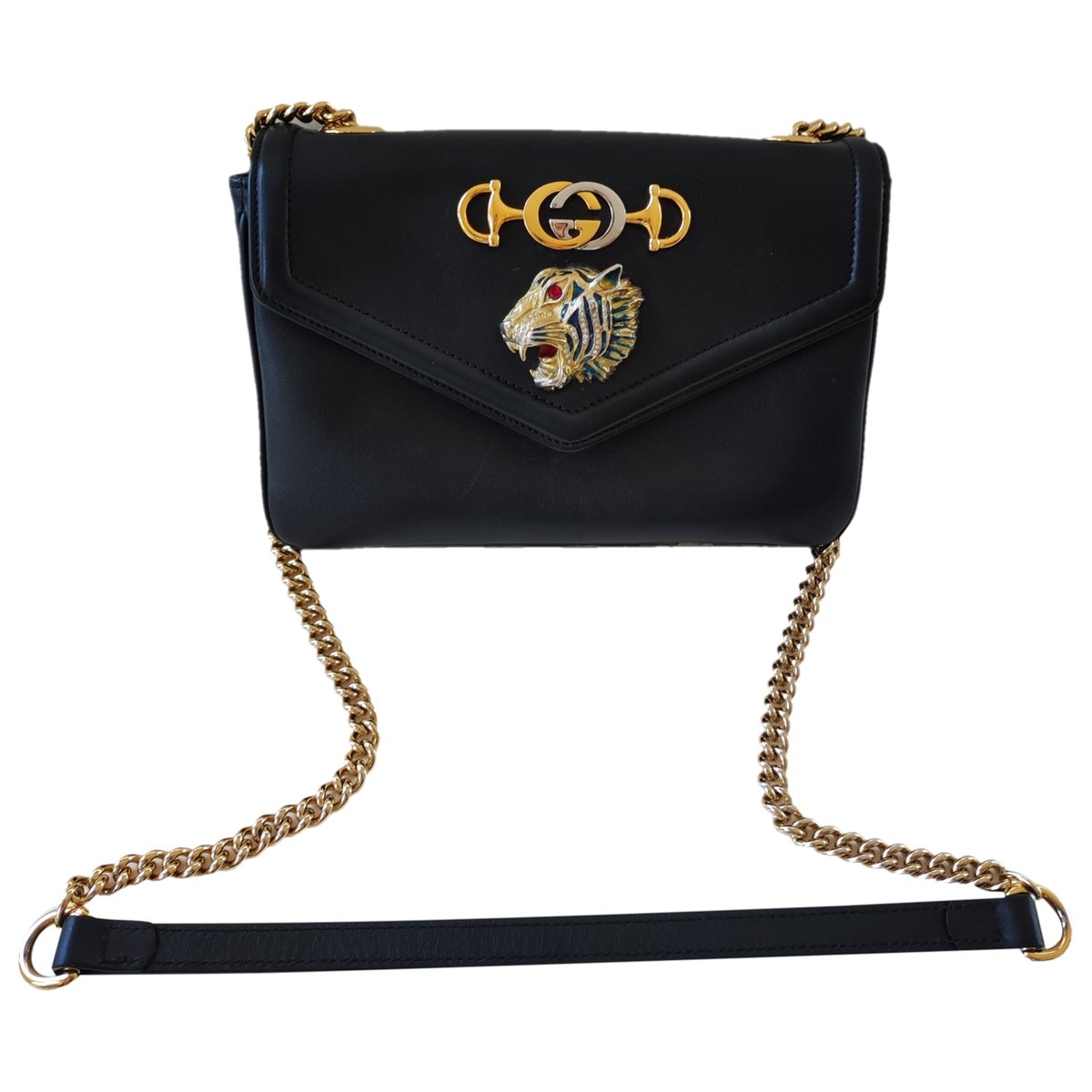 Rajah leather handbag