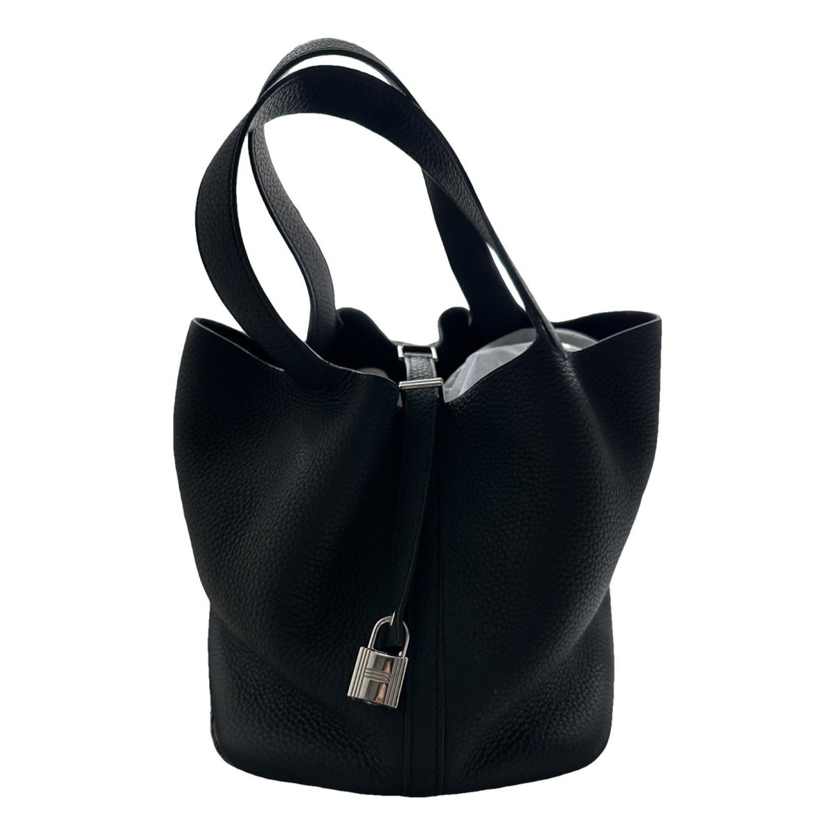 Picotin leather handbag