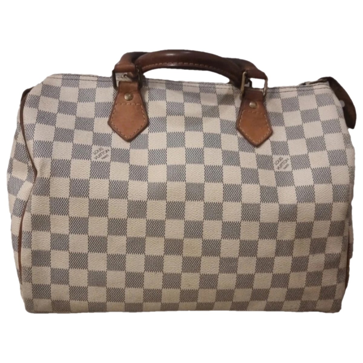 Speedy leather handbag