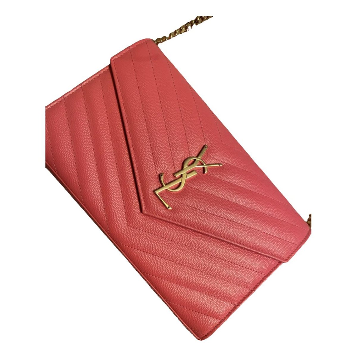 Portefeuille enveloppe leather crossbody bag
