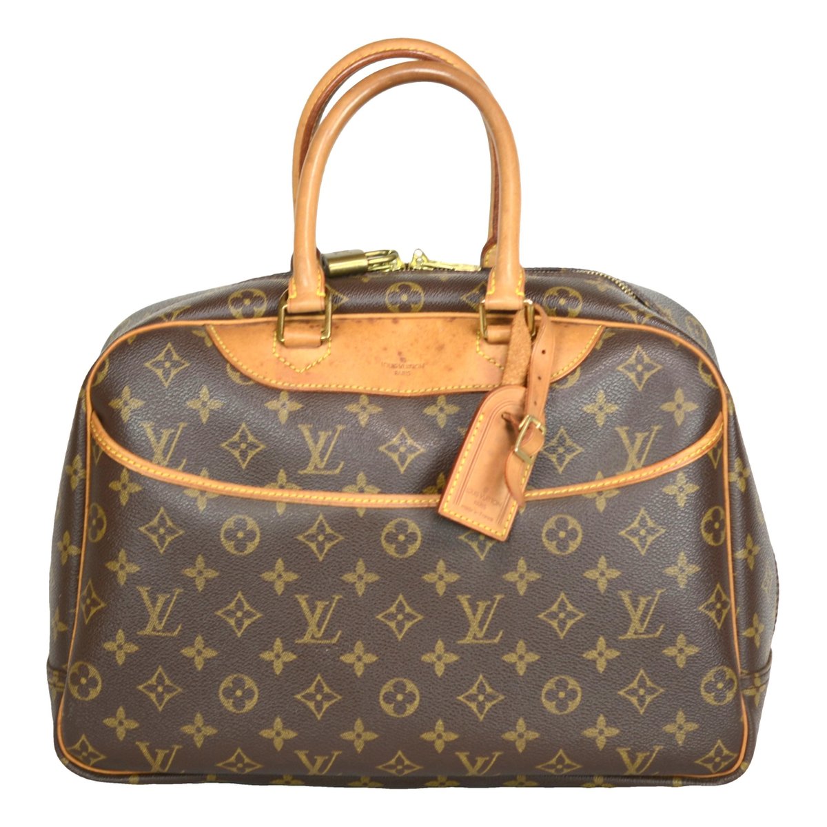 Deauville leather handbag
