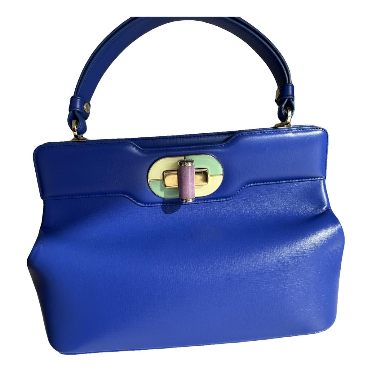 Isabella Rossellini leather handbag