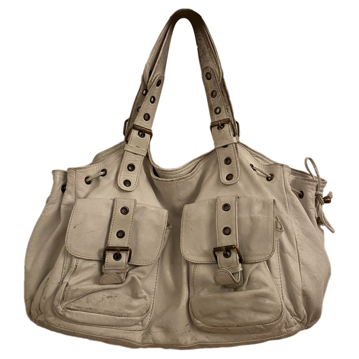 24h leather handbag