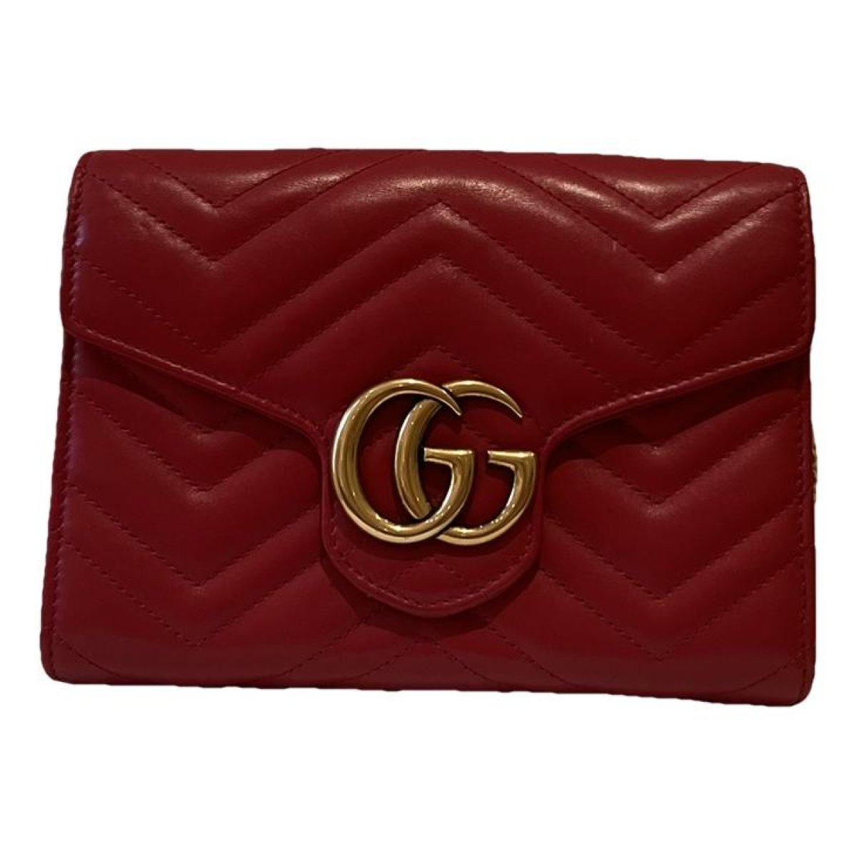 GG Marmont Flap leather handbag