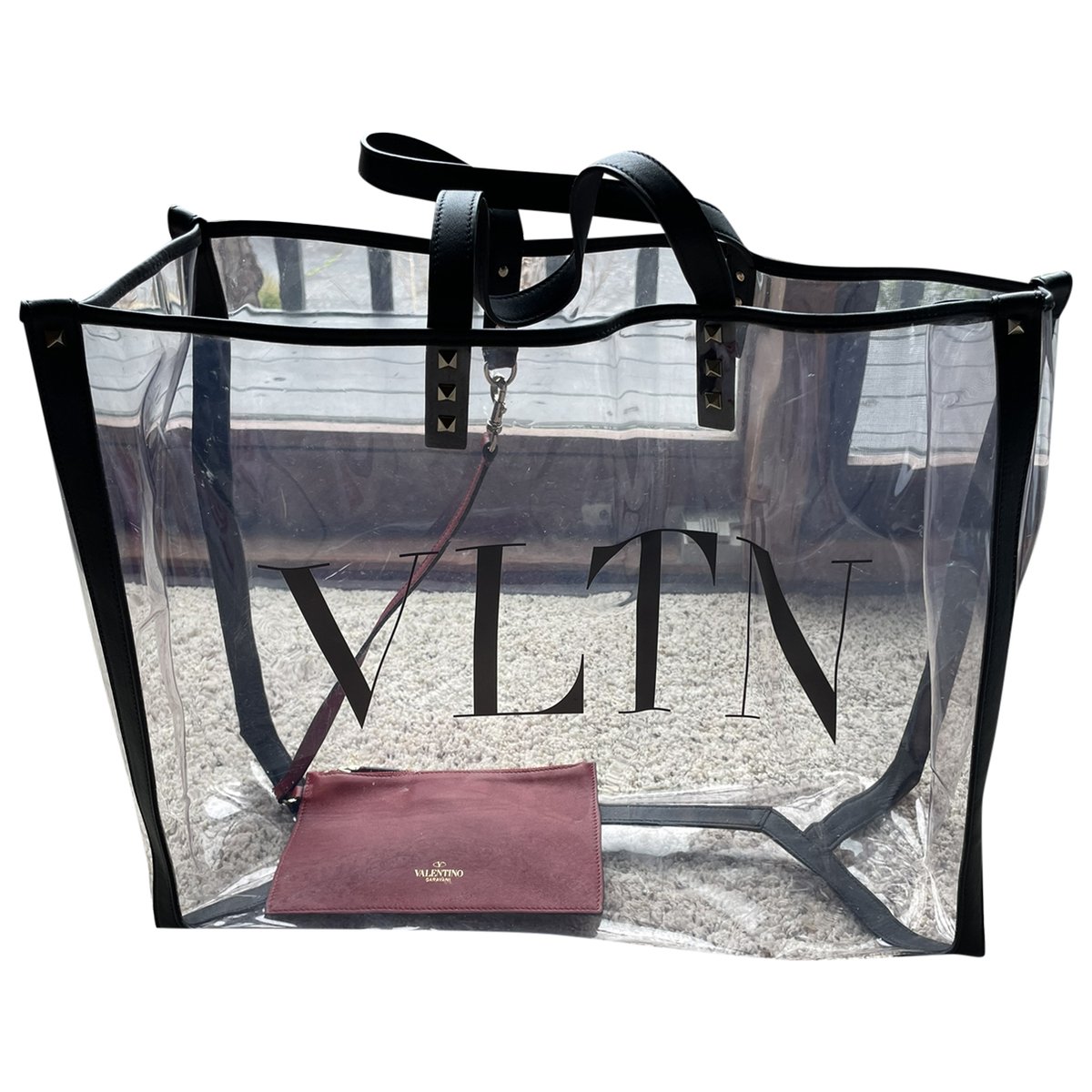 Grande plage vinyl tote