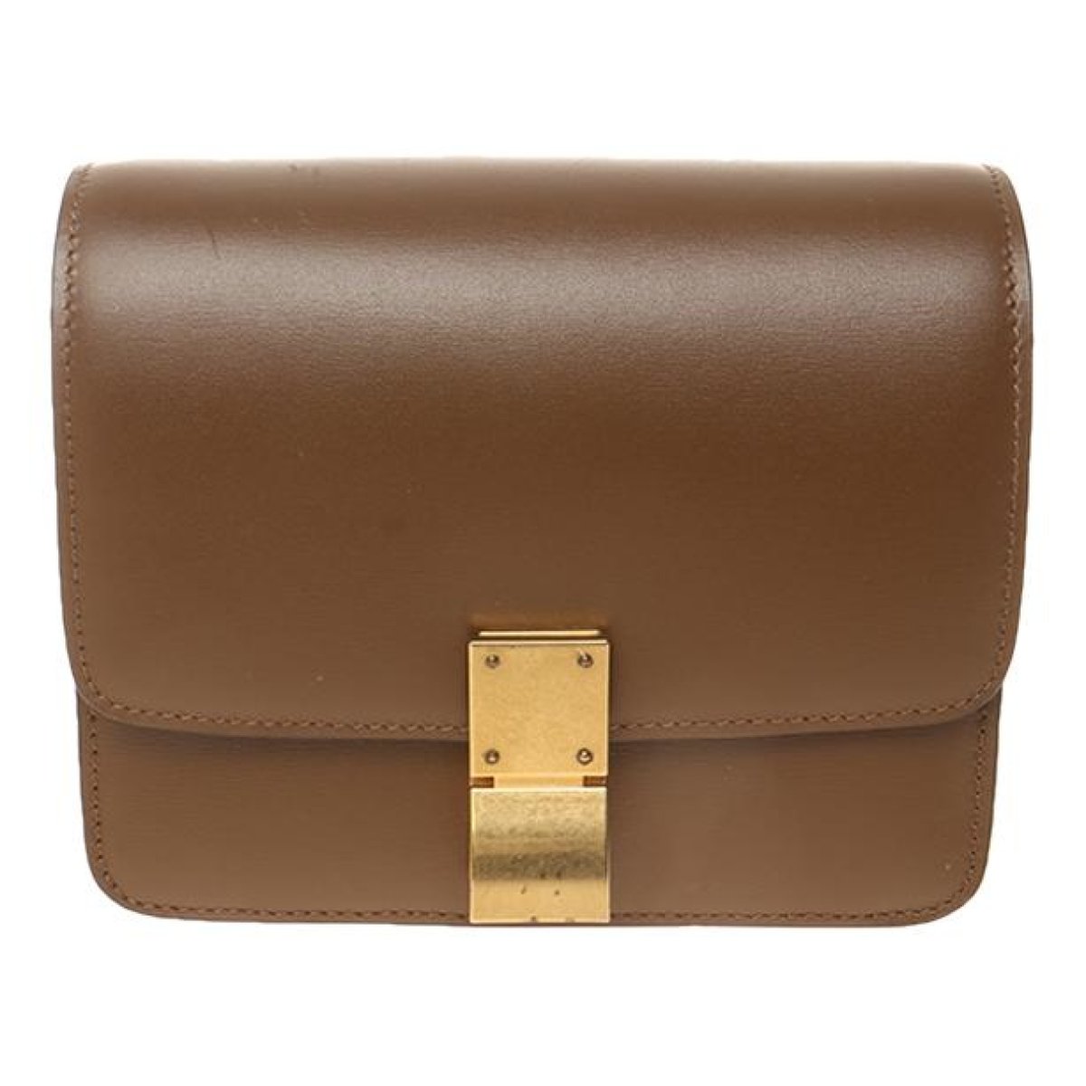 Classic leather crossbody bag