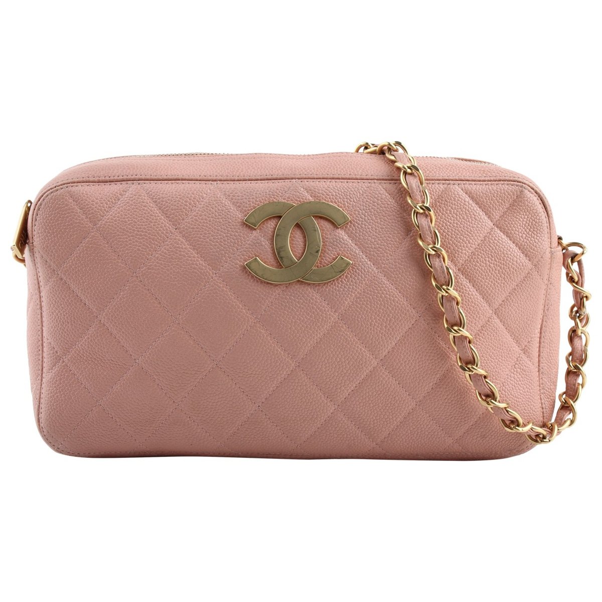 Camera leather handbag