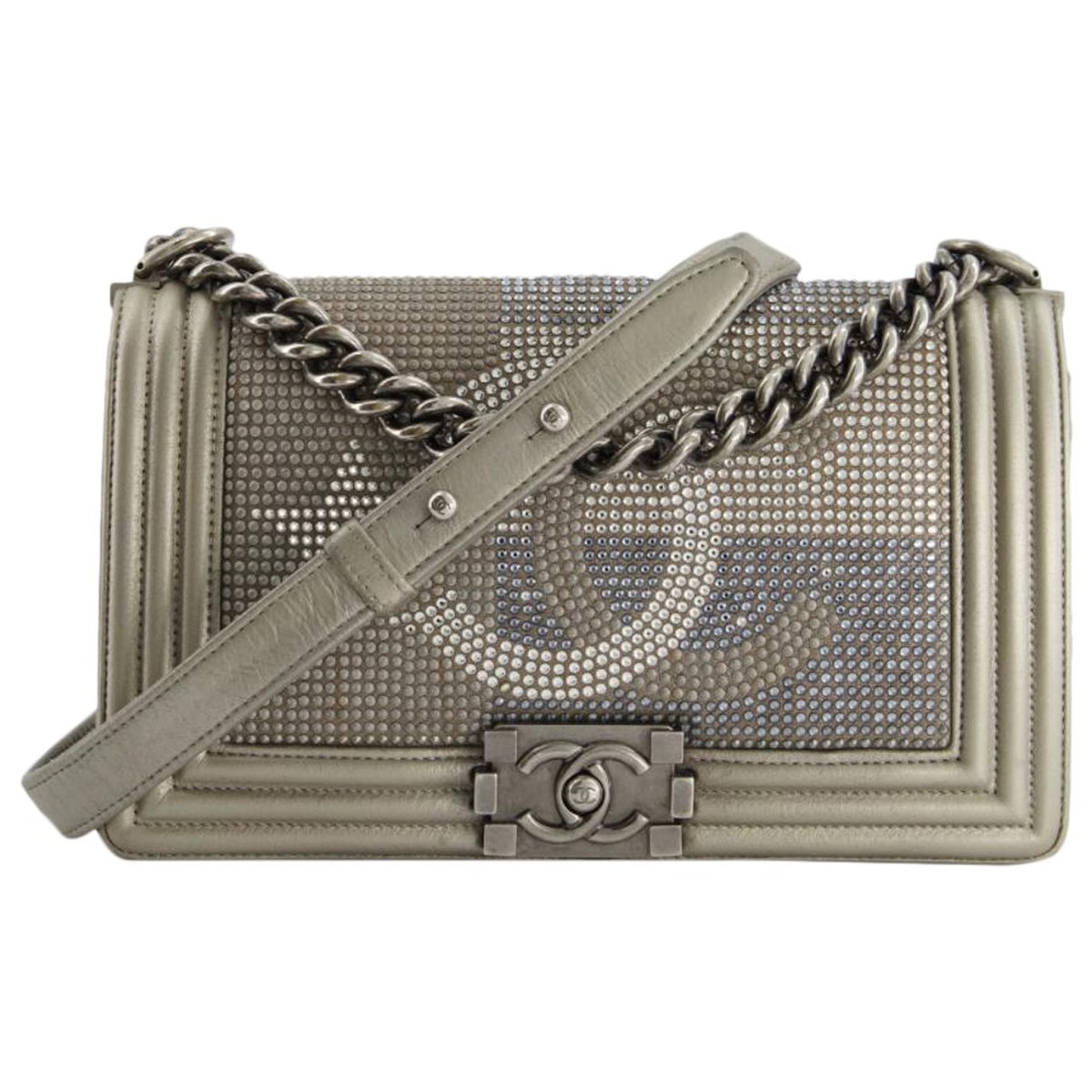Boy leather handbag