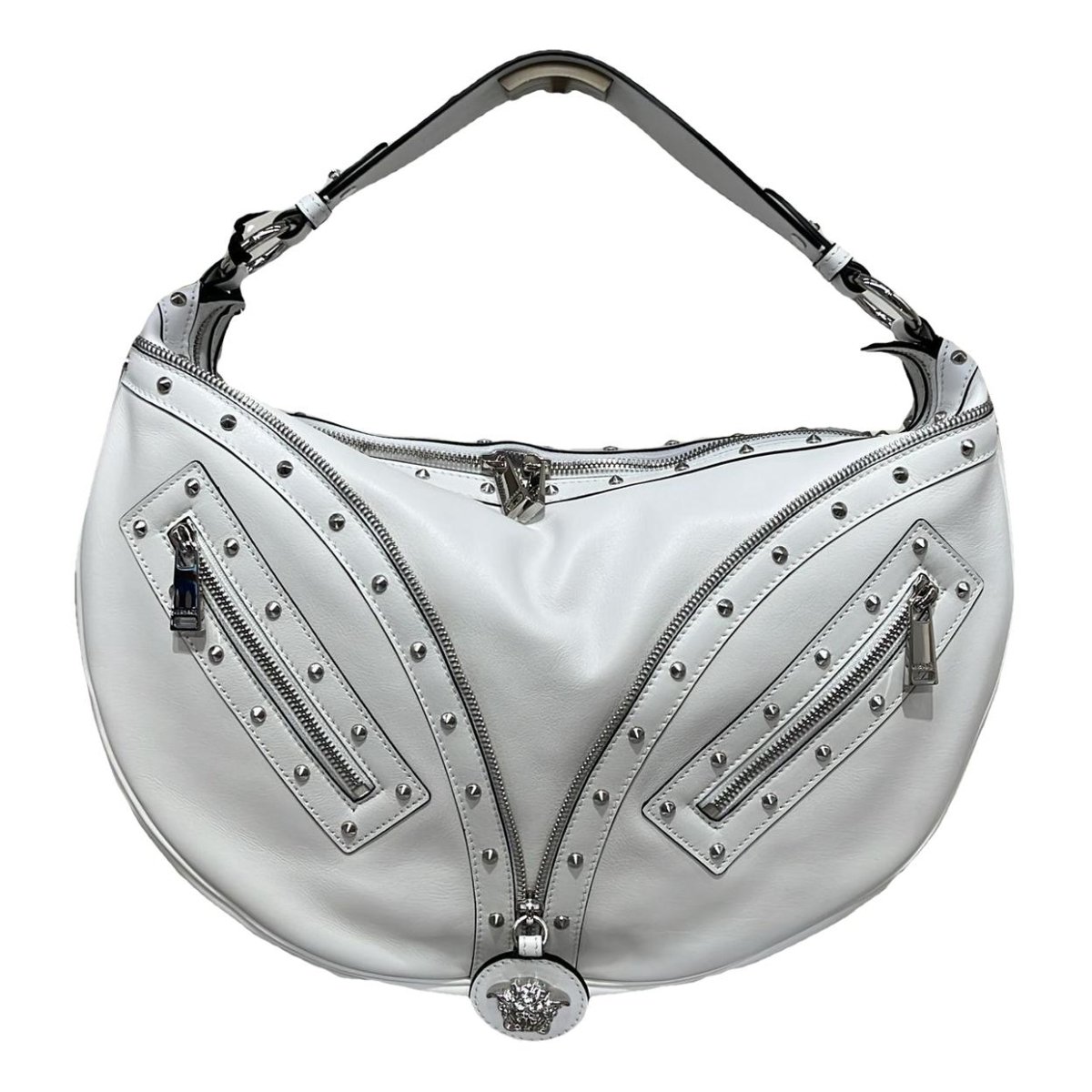 La Medusa leather handbag